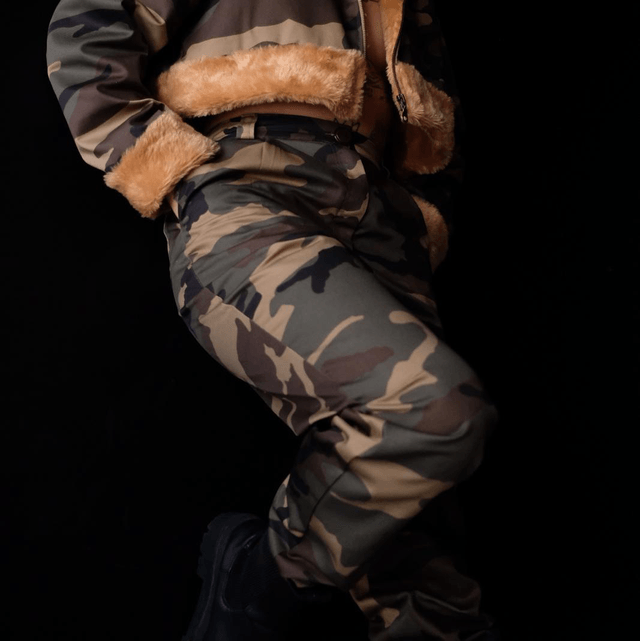 ENSEMBLE STYLE MILITAIRE