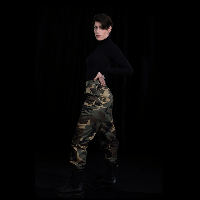 ENSEMBLE STYLE MILITAIRE