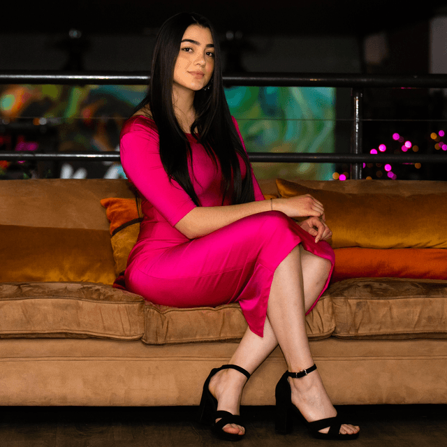 ROBE DE SOIRÉE MI-LONGUE DOS NU