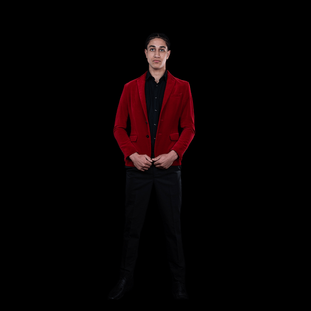 BLAZER  EN VELOURS 