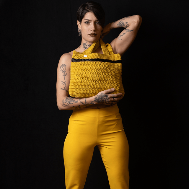 SAC À MAIN AU CROCHET 