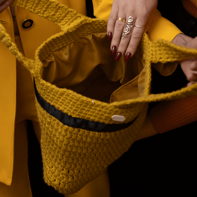 SAC À MAIN AU CROCHET 
