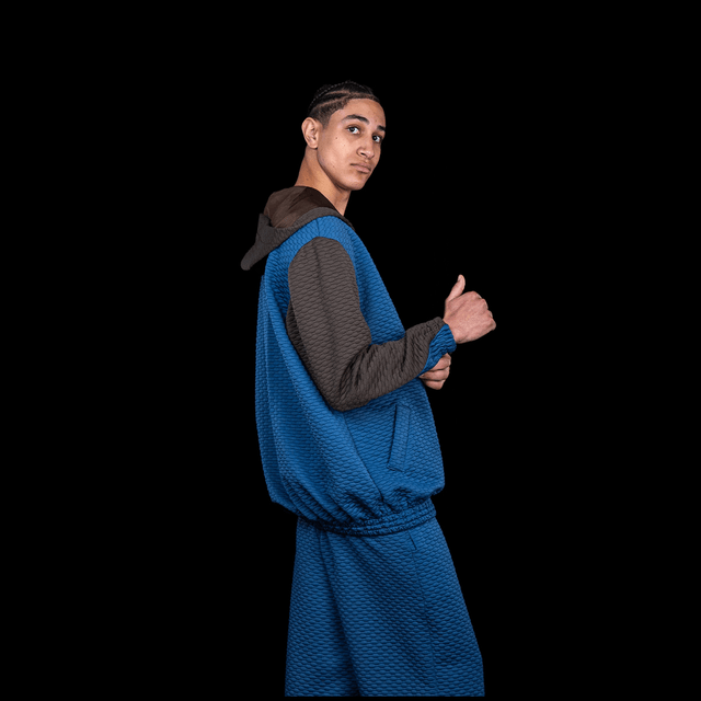 SWEAT À CAPUCHE ET PANTALON STYLE AMÉRICAIN 