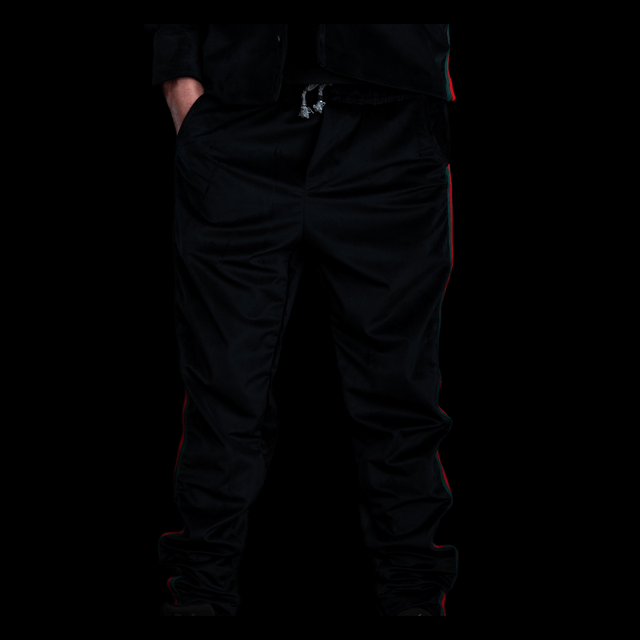 PANTALON EN VELOURS NOIR 