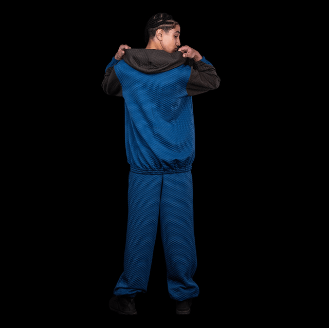 SWEAT À CAPUCHE ET PANTALON STYLE AMÉRICAIN 