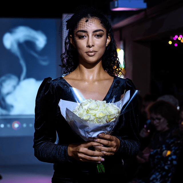 Robe de soirée coupe Sirène en Velours