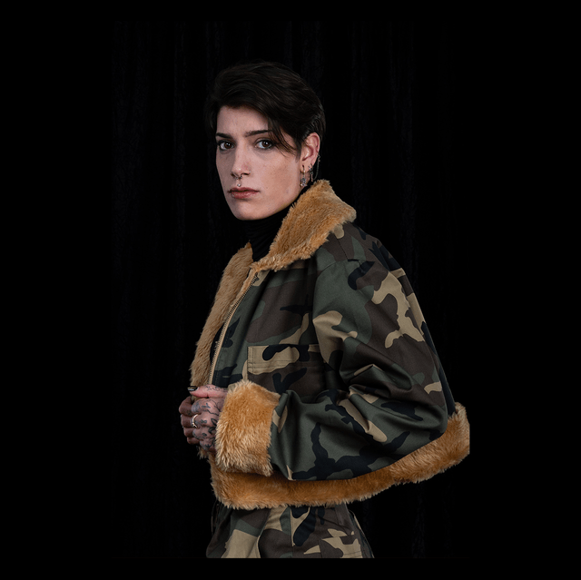 ENSEMBLE STYLE MILITAIRE