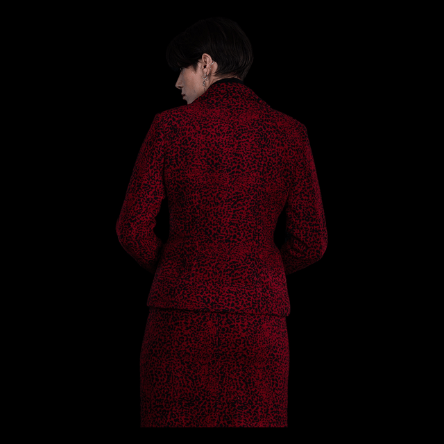 VESTE ET MINI-JUPE EN LAINE 