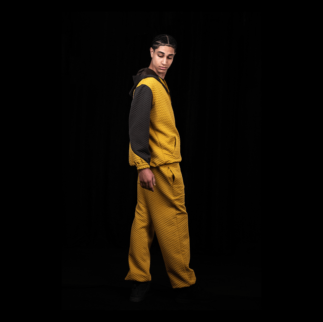 SWEAT À CAPUCHE ET PANTALON  STYLE AMÉRICAIN 