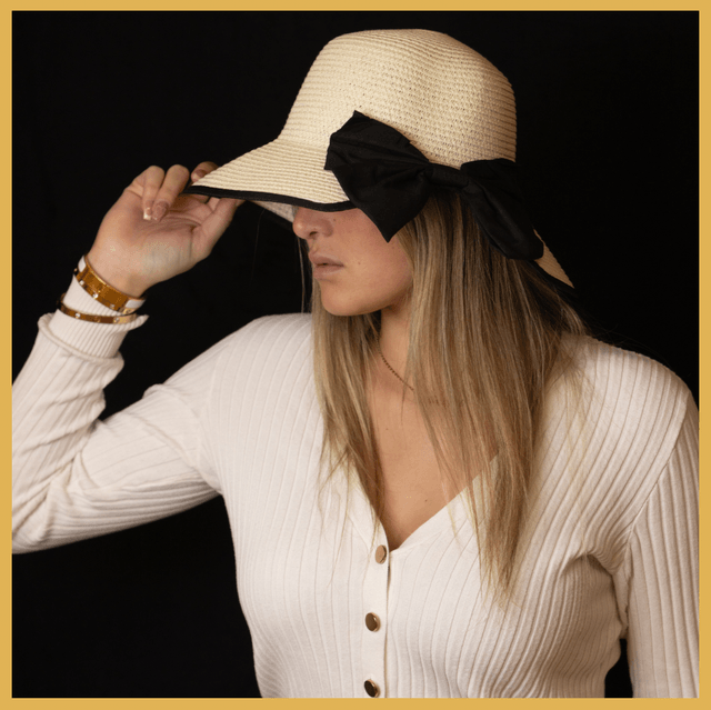 Chapeau de paille pour femme