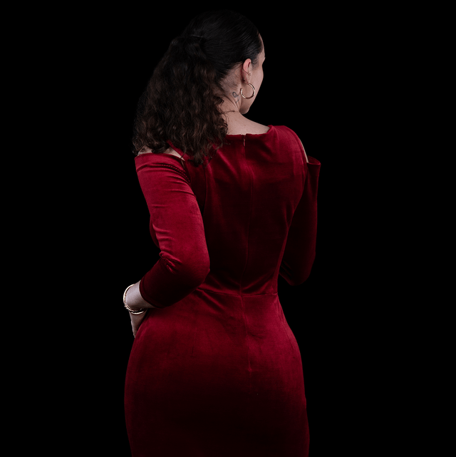 ROBE DE  SOIRÉE COUPE SIRÈNE