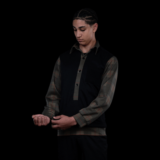 POLO BICOLORE + PANTALON
