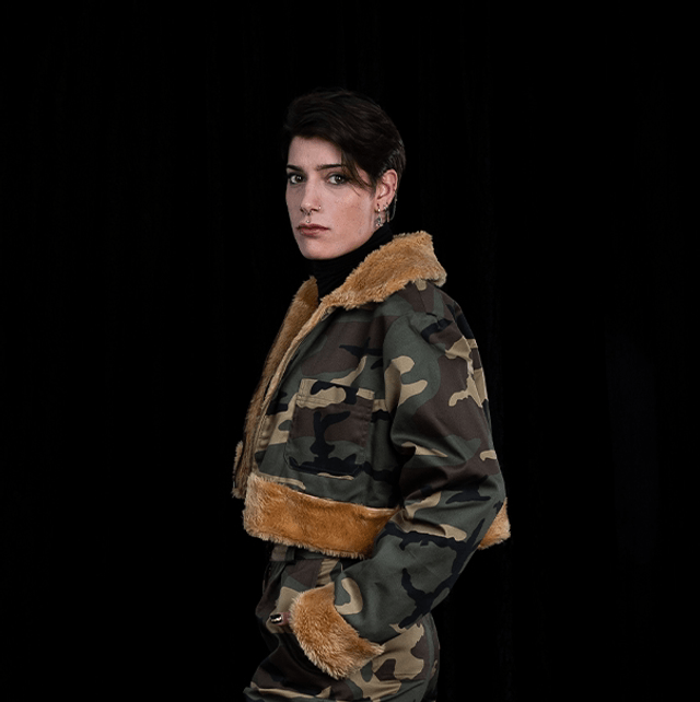 VESTE STYLE MILITAIRE 