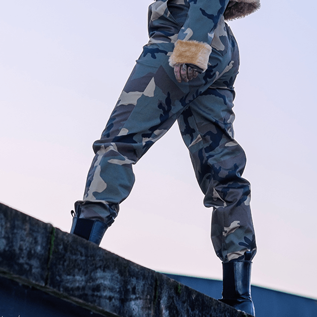 PANTALON STYLE MILITAIRE