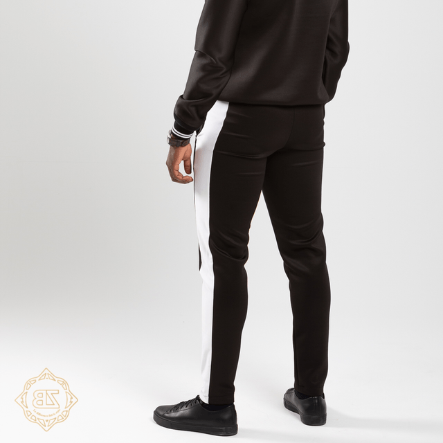 SWEAT À CAPUCHE ET PANTALON DE JOGGING BICOLORE