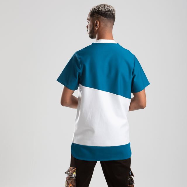 T-SHIRT OVERSIZE BICOLORE