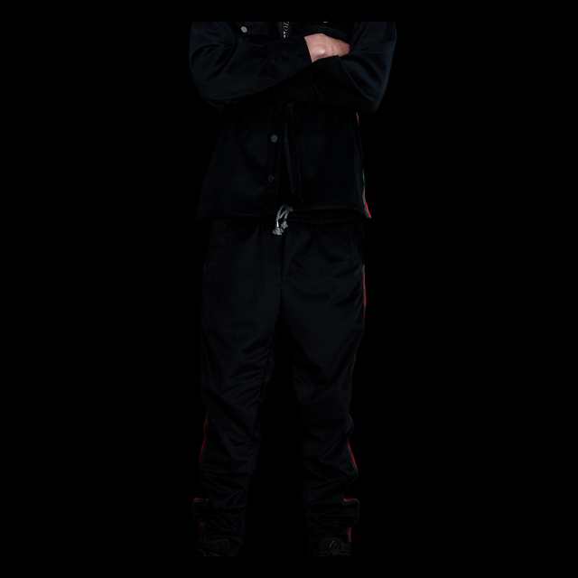 PANTALON EN VELOURS NOIR 