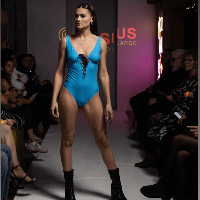MAILLOT DE BAIN UNE PIÈCE | Bleu 