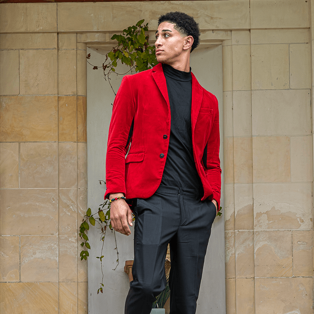 BLAZER  EN VELOURS 