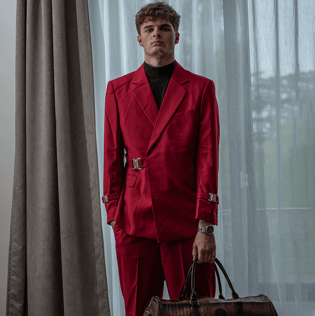 costume deux pièces ajusté