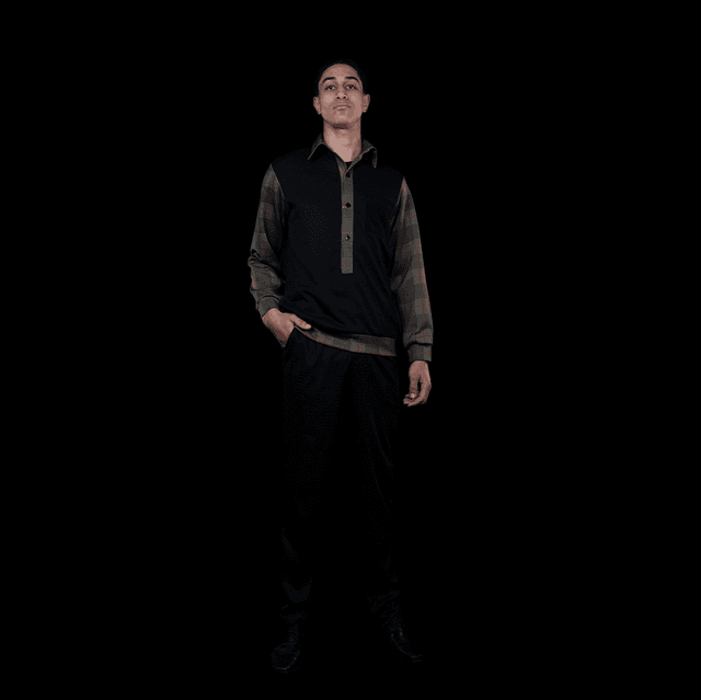 POLO BICOLORE + PANTALON