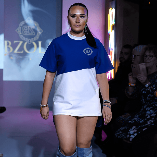 T-SHIRT OVERSIZE BICOLORE 