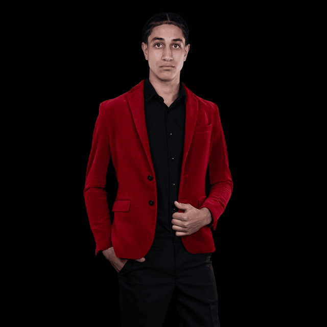 BLAZER  EN VELOURS 